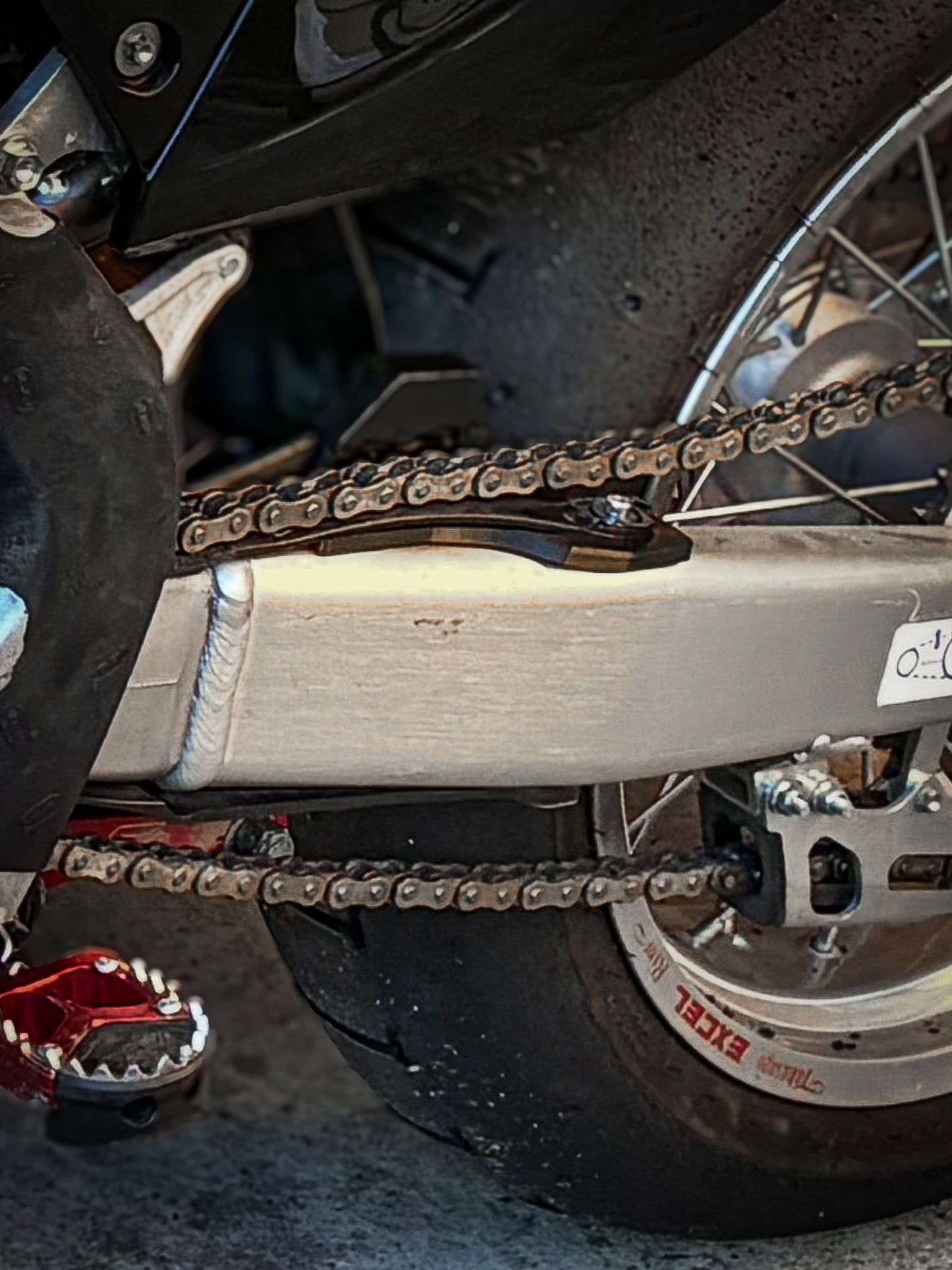 GUIDA CATENA MOTARD