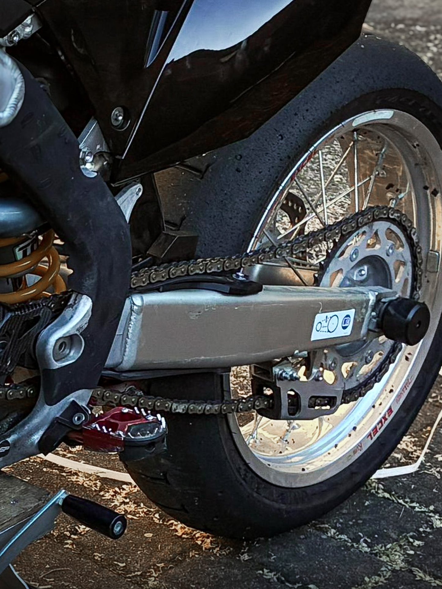 GUIDA CATENA MOTARD