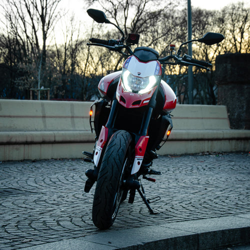 SIDE WINGS CON LUCI FRECCE ANTERIORI HYPERMOTARD 950