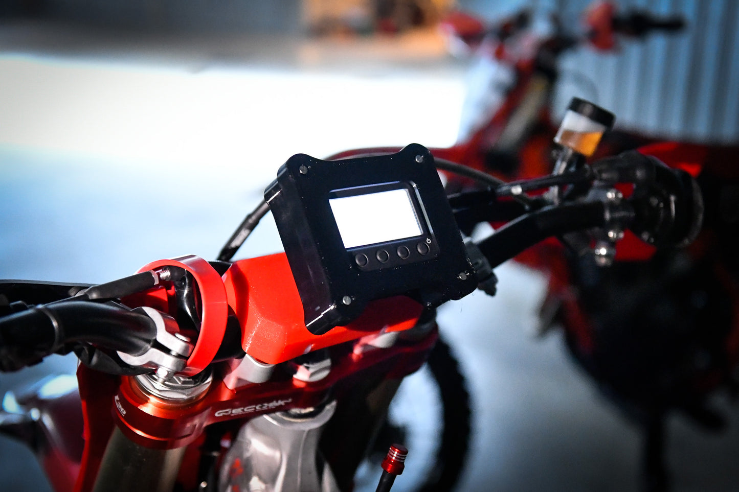 SUPPORTO CRONOMETRO PER MOTARD - PZ RACING START BASIC / AiM SOLO 1